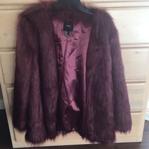 Boujee Purple Fur Jacket